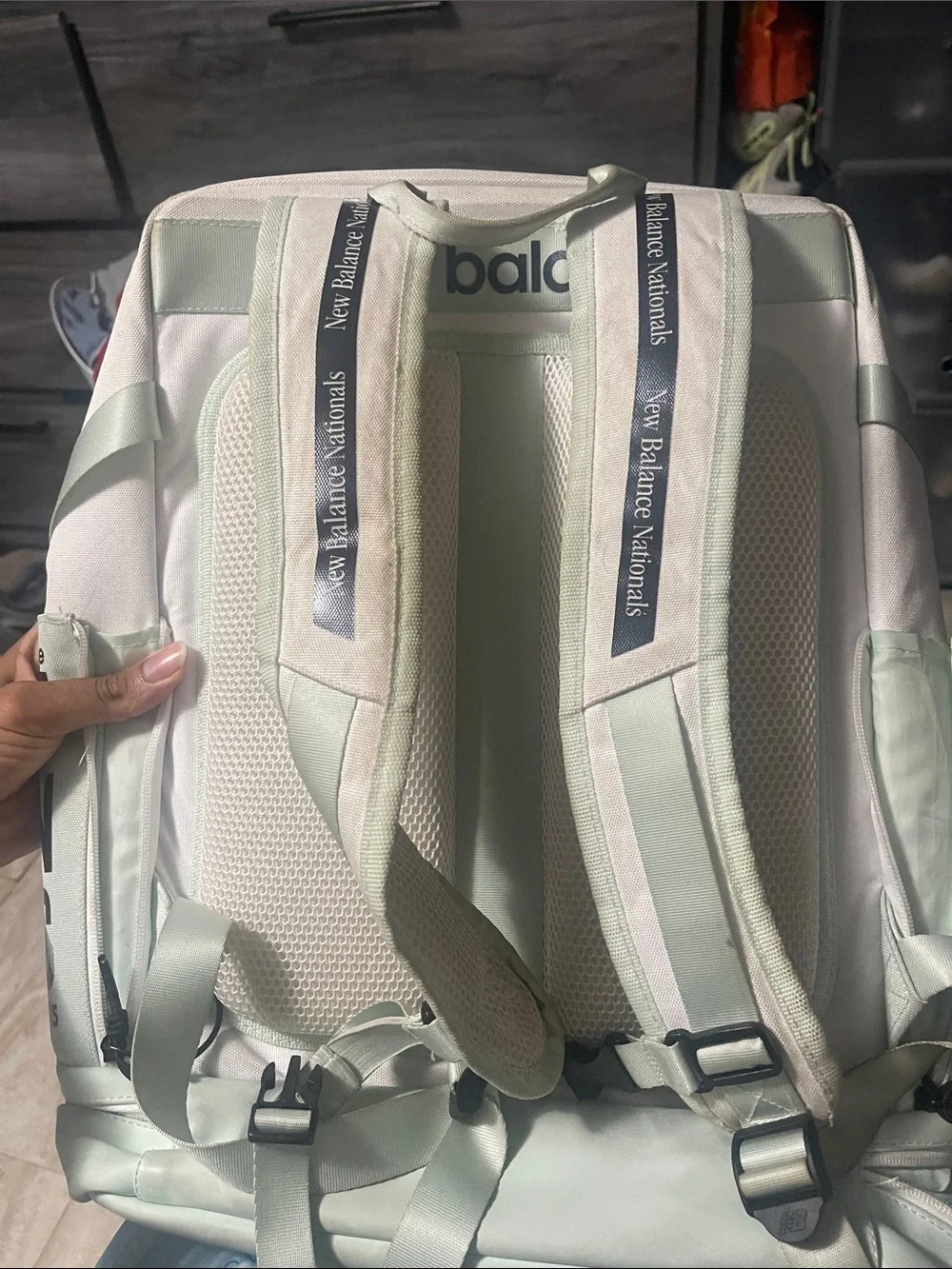 New Balance Mint Green Nationals 2025 Backpack